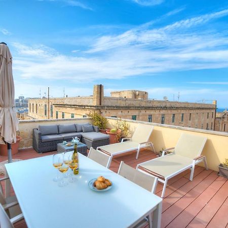Comfy 1 Bedroom - Sun Terrace & Sea Views Gbuh1-1 La La Valletta Esterno foto